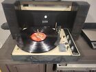 Vintage General Electric GE Wildcat Portable Record Player Turntable