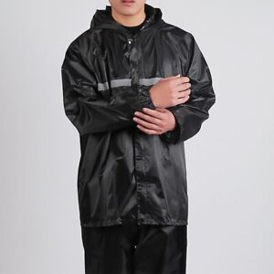 Men's Waterproof Rain Suits Heavy Duty Raincoat Fishing Rain Gear Jacket