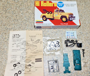 Vintage 1970s Lindberg Hi-Rollers Model Kit No. 1026 Tow Truck. New Open Box
