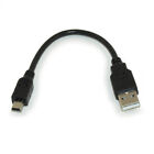 6inch USB 2.0 Certified 480Mbps Type A Male to Mini-B/5-Pin Cable