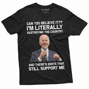 Biden Destroying Country Shirt Anti Biden Shirt Anti Democratic Anti Liberal Tee