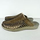 Keen Men's Uneek Slip On Bungee Slide Sandal Size 11.5 Brown