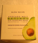 Glow Recipe Avocado Melt Retinol Eye Sleeping Mask - 0.5 oz Discontinued HTF