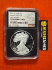 2021 W PROOF SILVER EAGLE NGC PF70 ULTRA CAMEO EARLY RELEASES TYPE 1 BLACK CORE