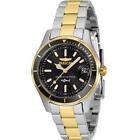 Invicta Pro Diver 35605 Round Women's Two-Tone Black Dial and Bezel Date Watch
