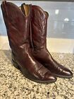 Dan Post Size 13 D Mens Brown Leather  Boots -Used