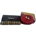 Vintage Longenberger Striped Wallet and Butterfly Wallet  NICE