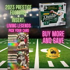 LIVING LEGENDS - 2023 Panini Prestige NFL Football Insert Cards You Pick/Choose!