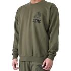 USMC PT Sweatshirt - Marine Corps Issue - Military OD Green - Made in USA - NEW
