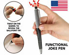 Shocking Electric Pen Prank Shock Trick Novelty Metal Joke Gag Toy Gift Funny US