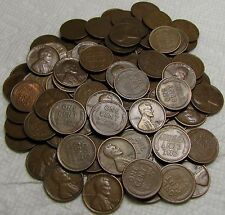 1 ROLL OF 1928 S SAN FRANCISCO LINCOLN WHEAT CENTS FROM PENNY COLLECTION LOT SET