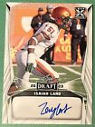 2023 LEAF DRAFT FOOTBALL ISAIAH LAND AUTO ROOKIE INDIANAPOLIS COLTS FLORIDA A&M