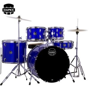 Mapex COMET 5-Piece Complete Drum Kit With Fast Toms Indigo Blue CM5294FTCIB