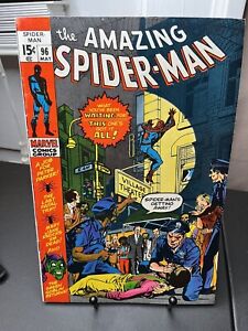 Amazing Spider-Man #96 - No CCA Drug Issue - Green Goblin 1971 Marvel Comics