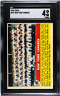 1956 TOPPS #251 NEW YORK YANKEES TEAM CARD SGC 4 MANTLE BERRA FORD 9540500