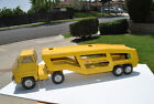Old Vtg TONKA Car Carrier Auto Transporter Truck Pressed Steel USA Toy