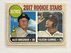2017 Topps Heritage Yulieski Gurriel / Alex Bregman #113 Houston Astros