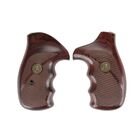 Pachmayr Renegade Wood Laminate Grips Rosewood Checkered For S&W K&L Frame 63020
