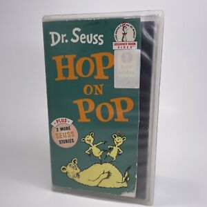 Dr. Seuss, Hop On Pop, 1972 (VHS, 1989) First Release, Theodor Seuss Geisel