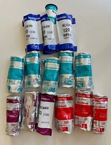 Fuji 120 Color Film EXPIRED Lot of 14
