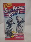 Disney Sing Along Songs 101 Dalmatians Pongo Perdita VHS Tape