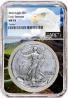 2024 1oz Silver American Eagle NGC MS70 - Early Releases - Eagle Core - POP 100