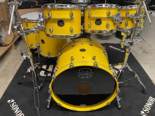 Mapex Saturn Evolution Drum Kit, Shell Pack, Tuscan Yellow