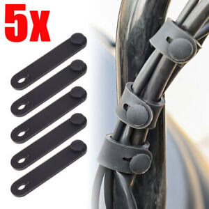 Rubber Black Band Motorcycle Parts For Frame Securing Cable Ties Wiring Harness (For: Harley-Davidson Breakout)