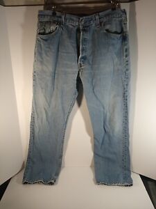 Levis 501 Denim Jeans size 36x30 100% Cotton Made in the USA