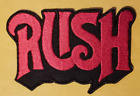 RUSH Band Embroidered Patch approx. 5x7.5 Worldwide shipping