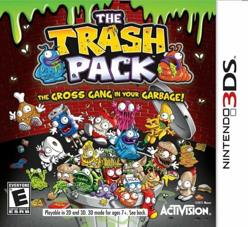 The Trash Pack - Nintendo 3DS [2DS Adventure Collect Trashies Series 1] NEW