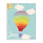 New ListingStupell Industries Soar Rainbow Hot Air Balloon Wall Plaque Art, 10 x 0.5 x 1...