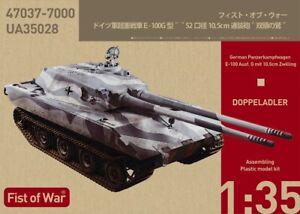 Modelcollect UA35028 - 1:3 5 Fist Of War, German E100super Heavy Tank, Version G
