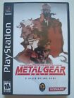 Metal Gear Solid PS1 Long Box Complete With Manual