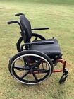 Quickie 2 17x17 NO LEG REST Folding Lightweight Wheelchair foldable Red