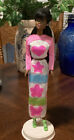 AA Barbie Doll Pink Picture Pockets Shirt Skirt African American Vintage B15