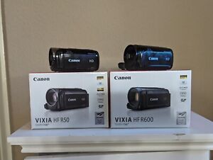 Lot of 2 - Canon Vixia Camcorders - NON WORKING - Video Cameras Handheld