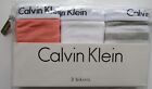 Calvin Klein Cotton Blend Bikini Pantie 3 Pack Size Large NWT Retail $35