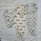 KATE QUINN Newborn Baby Boy Knotted Gown 0-3 months lot