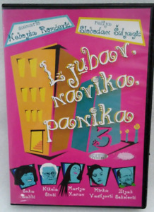 DVD Ljubav Navika Panika 3 Slobodan Suljagic, Nikola Simic, Seka Sabljic (2007)