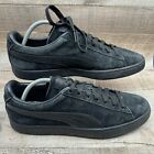 Puma Classic Eco Suede Shoes Mens Size 11 Black Sneakers Lace Up 356328 01