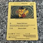 Pokemon Special Delivery Pikachu 60 HP Gold Foil Fan Art Card SWSH074