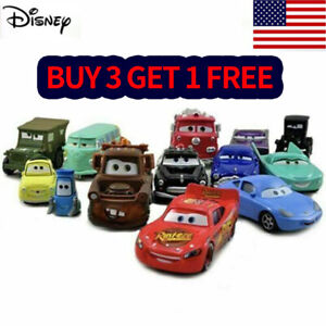 Disney Pixar Cars Lot King Red Firetruck Die-cast Toys Car Movie Gifts New Loose