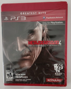 Metal Gear Solid 4: Guns of the Patriots GH PS3 Brand New Game (2008 Stealth)