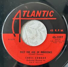 1956 VG++ Classic Jazz/Ballad! Chris Connor-Past The Age Of Innocence (Atlantic)