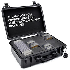 XL Graded Card Storage Box Case For 200+ BGS PSA Sports Trading Cards Waterproof
