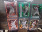 2022 TOPPS CHROME UPDATE SAPPHIRE COLOR LOT 6 CARDS ORANGE /25 GREEN /75 GOLD/50