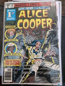 Alice Cooper Comic #1 1979 Marvel