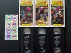 Barney & Friends VHS Lot with Stickers: Be A Friend, Alphabet Soup & Hop To It