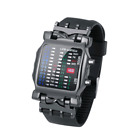 Men's Watch LED Sports Date Digital Bracelet Waterproof Quartz Wristwatch Binary